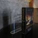 Vibe Geeks Clear Book Vase Artistic And Cultural Decor