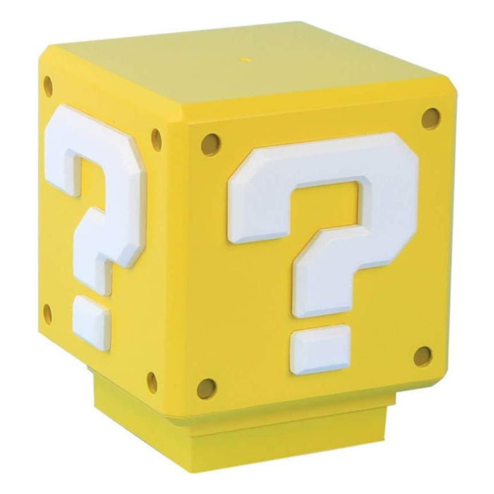 Vibe Geeks Question Block Night Light with Sound -USB Rechargeable