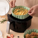 Vibe Geeks Washable Silicone Reusable Air Fryer Liner