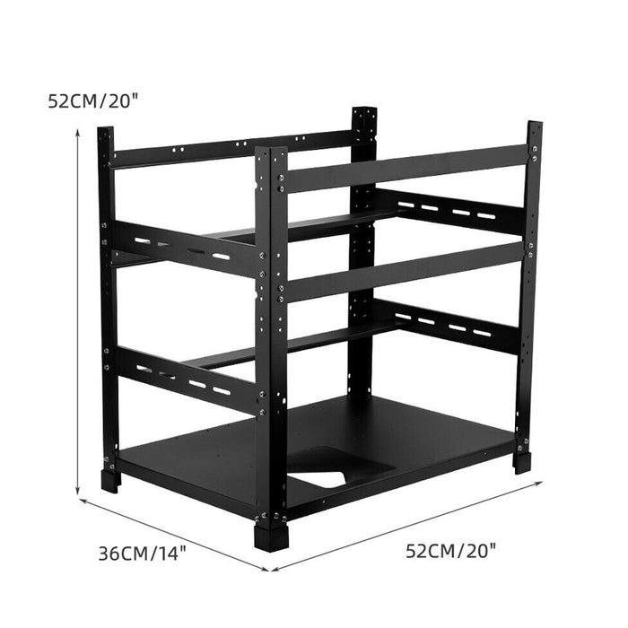 3-layer 12 Gpu Motherboard Bracket Fixing Frame Mining