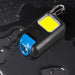 Mini Led Flashlight Keychain Cob Work Light- Usb