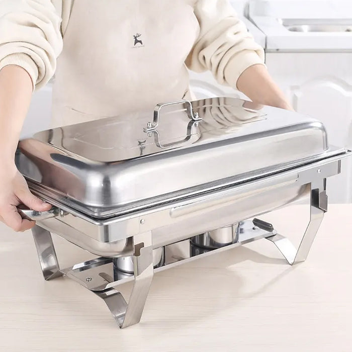 9l 304 Insulated Food Warmer Bain Marie Buffet Chafing Dish