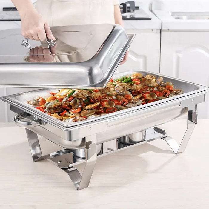 9l 304 Insulated Food Warmer Bain Marie Buffet Chafing Dish