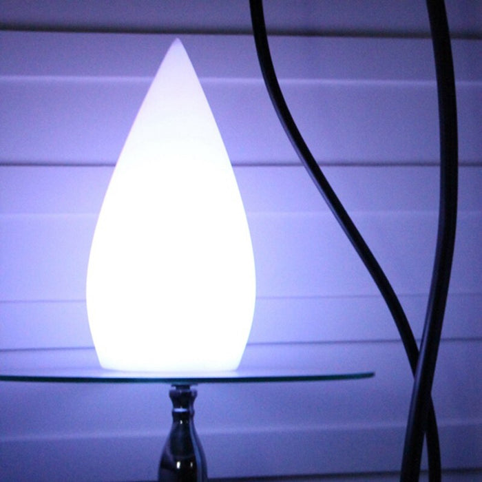 Vibe Geeks Oasis Water Drop Modern Led Colored Table Lamp