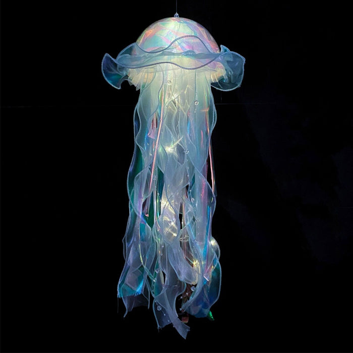 Vibe Geeks Hanging Jellyfish Led Decorative Lamp Diy Party