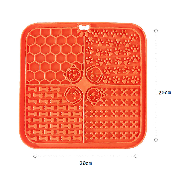 Vibe Geeks Anxiety-relieving Interactive Lick Mat For Dogs