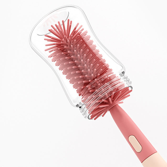 Vibe Geeks 3 In 1 Silicone Bottle And Teat Cleaning Brush