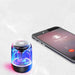 Vibe Geeks Portable Wireless Music Speaker With Led Colour