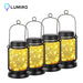 Vibe Geeks 4 Pack Solar Hanging Mason Jar Lights Decorative