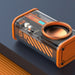 Vibe Geeks See Through Transparent Wireless Audio Speaker-