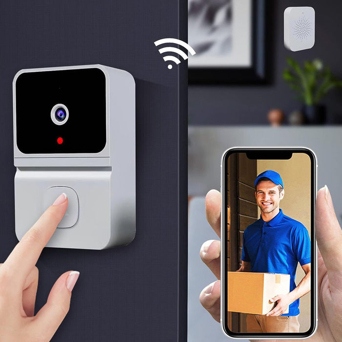 Vibe Geeks Wireless Video Support Doorbell With Night