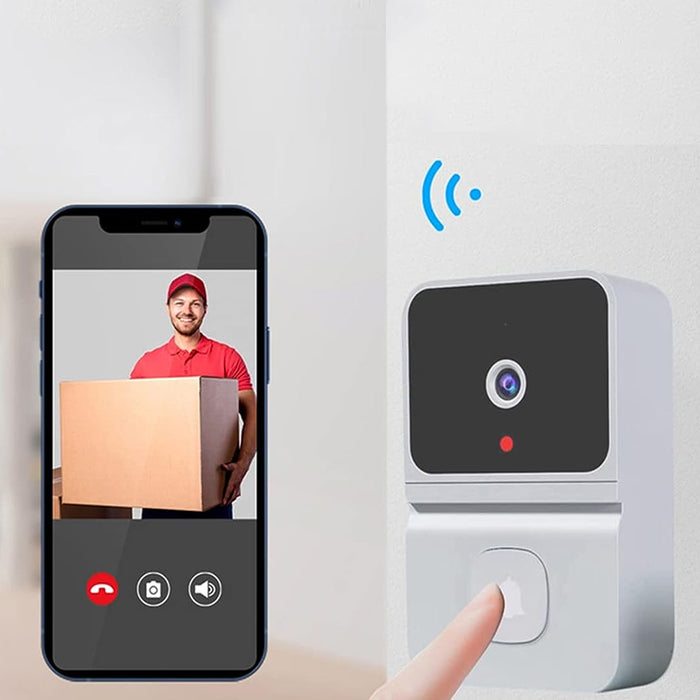 Vibe Geeks Wireless Video Support Doorbell With Night