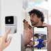 Vibe Geeks Wireless Video Support Doorbell With Night