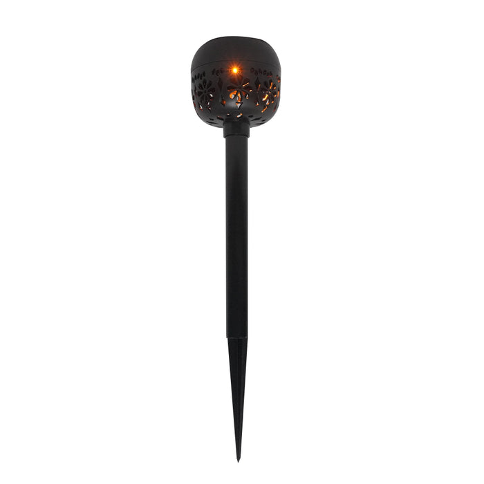 Vibe Geeks 6 Pack Weatherproof Solar Garden Lights -warm