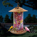 Vibe Geeks Lumiro Outdoor Hanging Solar Bird Feeder