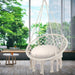 Vibe Geeks Macrame Swing Chair Hanging Cotton Rope Hammock