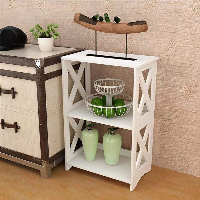 Vibe Geeks 2 Tier End Bedside Table