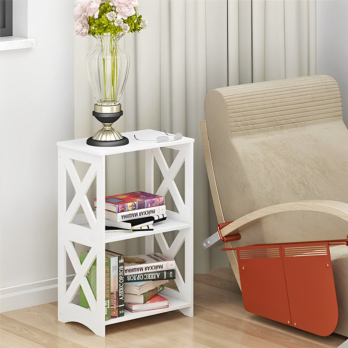 Vibe Geeks 2 Tier End Bedside Table