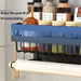 Vibe Geeks 2 Layer Magnetic Spice Rack Refrigerator Shelf