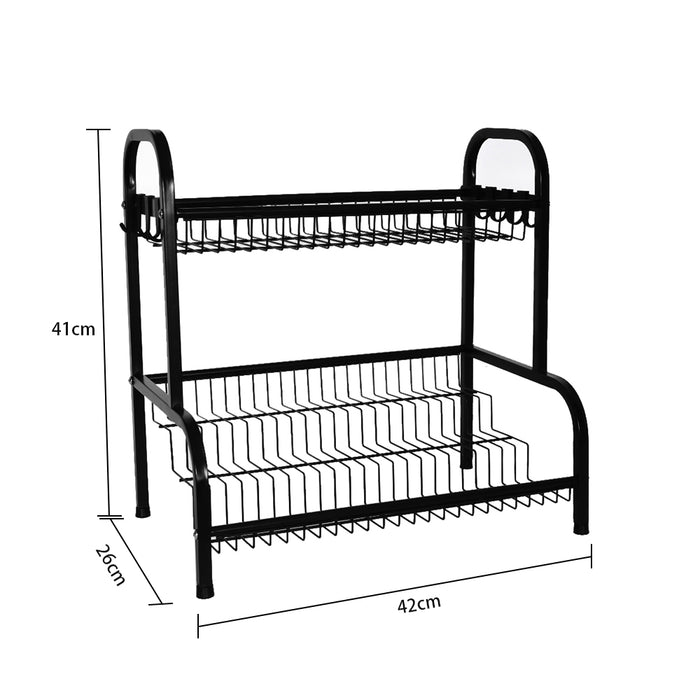 Vibe Geeks 2 Tier Spice Racks Countertop Organizer