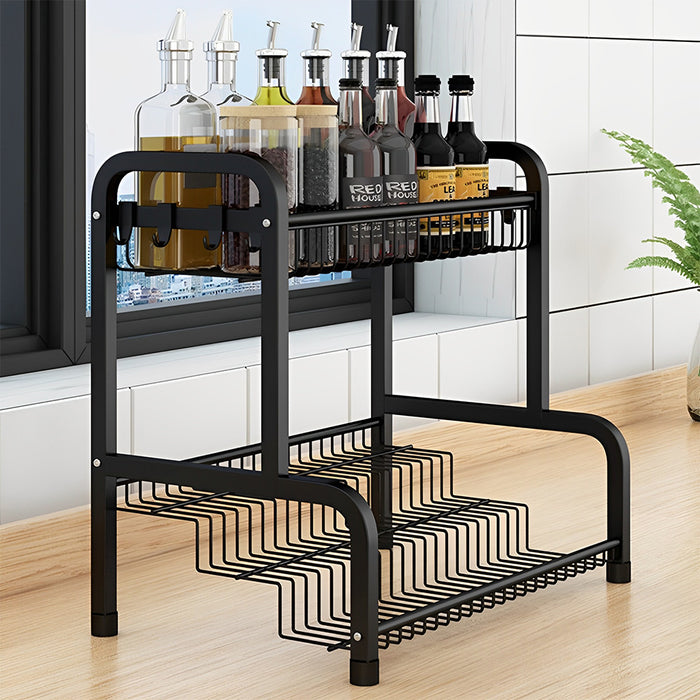 Vibe Geeks 2 Tier Spice Racks Countertop Organizer