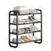 Vibe Geeks 4-layer Shoe Storage And Organizer Rack