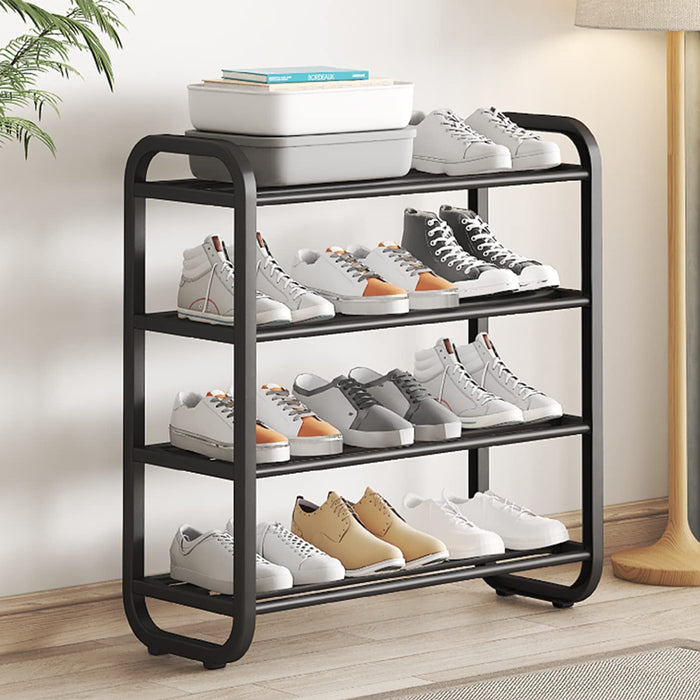 Vibe Geeks 4-layer Shoe Storage And Organizer Rack