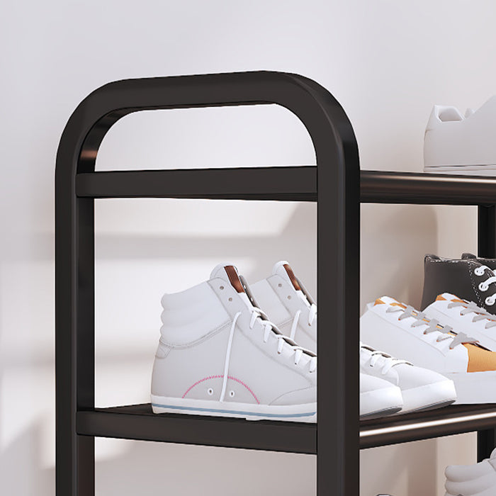 Vibe Geeks 4-layer Shoe Storage And Organizer Rack