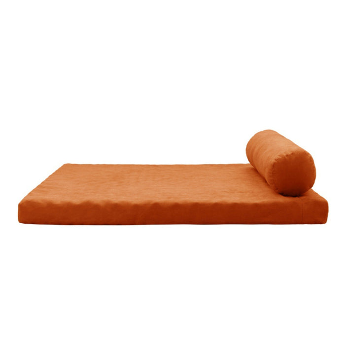 Vibe Geeks Removable And Washable Dog Sofa Bed-orange