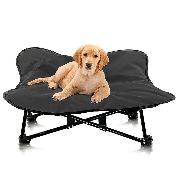 Vibe Geeks Portable Elevated Dog Bed-Foldable Design,Durable Material,Travel-Friendly