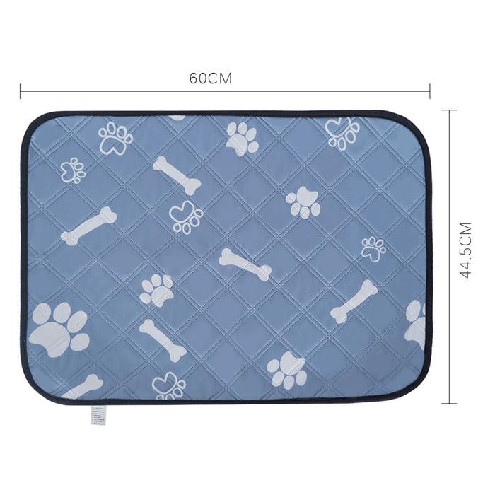 Vibe Geeks 2 Pack Pet Dog Diaper Bone Pattern Pee Pad