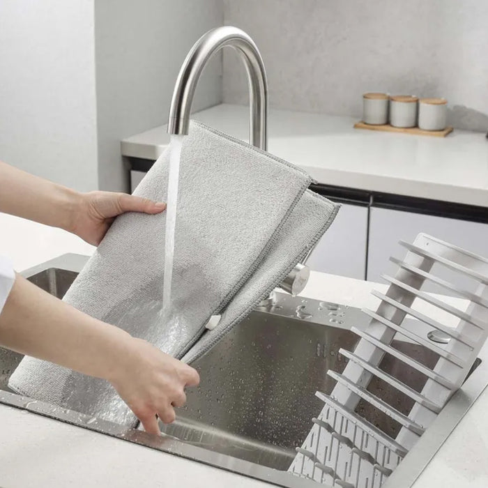 Vibe Geeks Multifunctional Foldable Dish Drying Rack