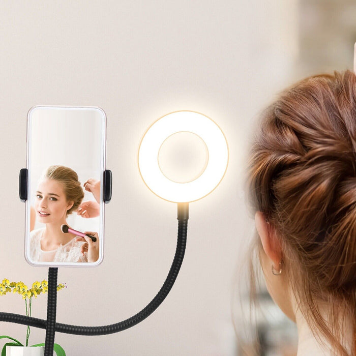 Flexible Clip-on Photography Selfie Ring Light