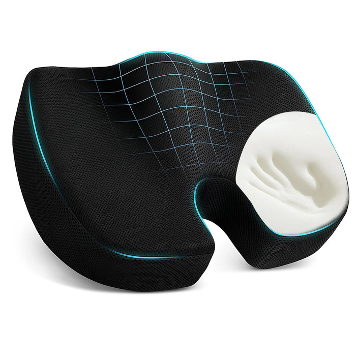 Vibe Geeks Sciatica Pain Relief Seat Cushion