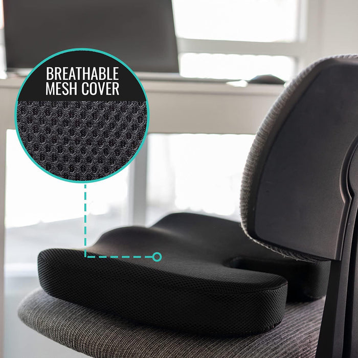 Vibe Geeks Sciatica Pain Relief Seat Cushion