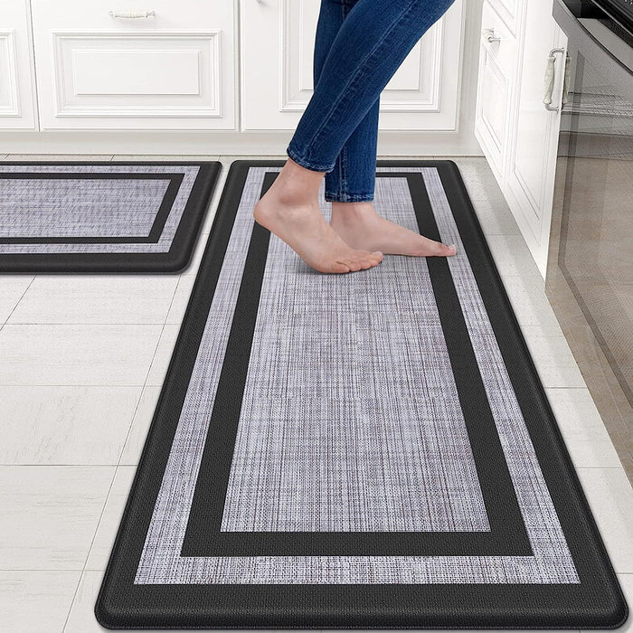 Vibe Geeks 2 Pack Non-Skid Waterproof Kitchen Mat