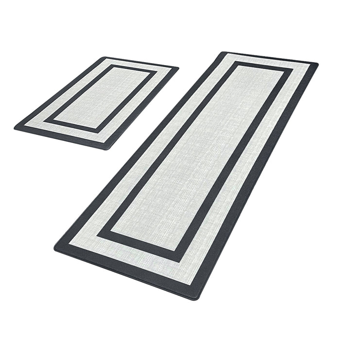 Vibe Geeks 2 Pack Non-Skid Waterproof Kitchen Mat