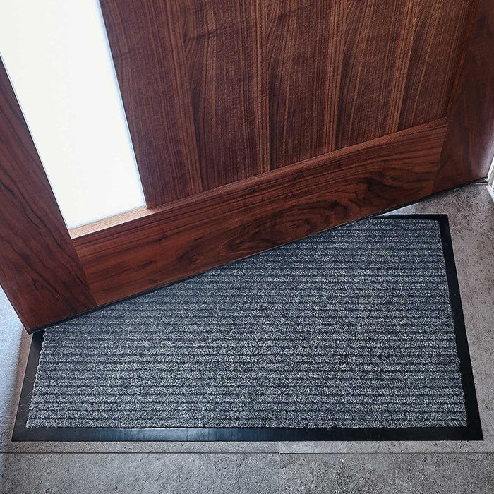 Vibe Geeks 2 Pack Front Door Mat Indoor Outdoor Entryway