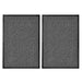 Vibe Geeks 2 Pack Front Door Mat Indoor Outdoor Entryway