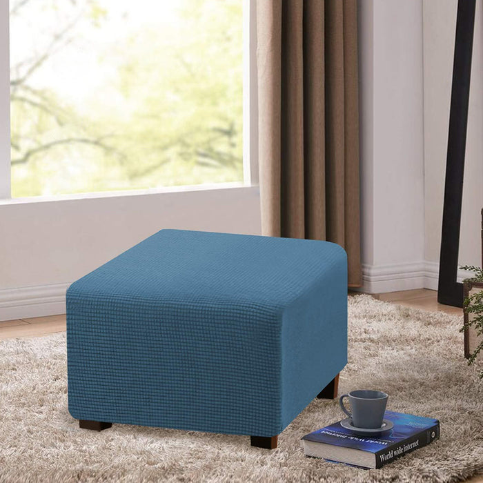 Vibe Geeks Square Ottoman Cover Premium Furniture Protector