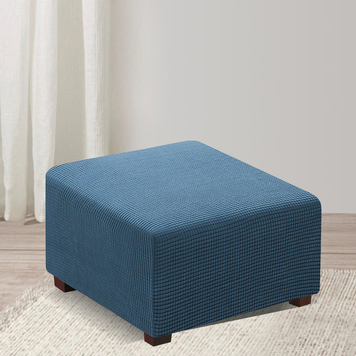 Vibe Geeks Square Ottoman Cover Premium Furniture Protector