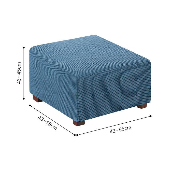 Vibe Geeks Square Ottoman Cover Premium Furniture Protector