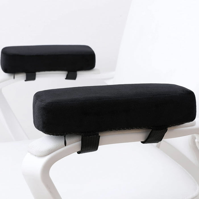 Vibe Geeks 2 Pack Soft And Comfortable Thick Chair Armrest