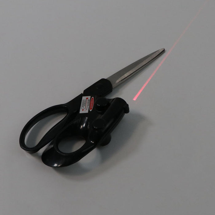 Vibe Geeks Laser Guided Handcrafting Scissors Straight Cutting Sewing Shears