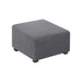 Vibe Geeks Square Ottoman Cover Premium Furniture Protector