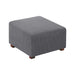 Vibe Geeks Square Ottoman Cover Premium Furniture Protector