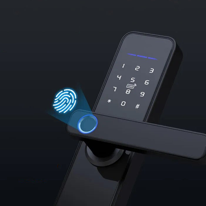 Vibe Geeks Electronic Wireless Fingerprint Recognition Smart Key Entry Door Lock