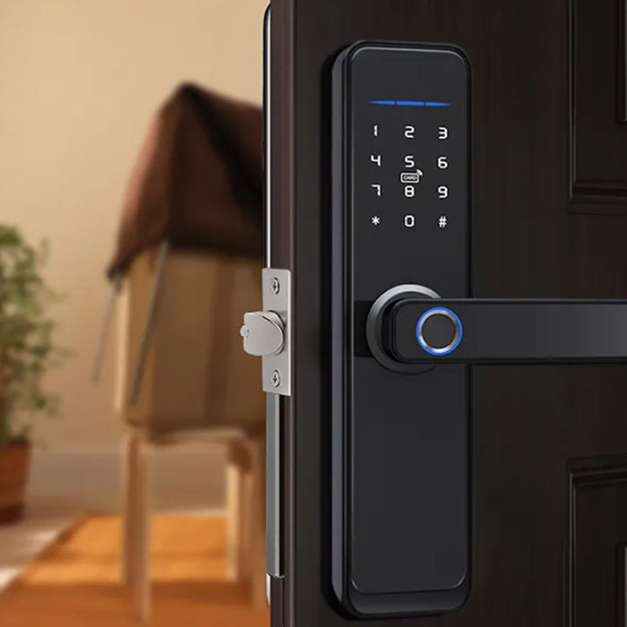 Vibe Geeks Electronic Wireless Fingerprint Recognition Smart Key Entry Door Lock