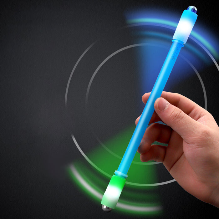 Vibe Geeks Stress Relief Spinning Pen Flying Ballpoint Pen Fidget Spinner Kid’S Toy