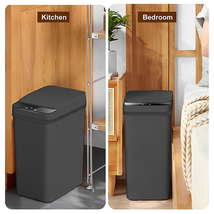 Vibe Geeks Motion Sensor Smart Trash Can - Touchless &